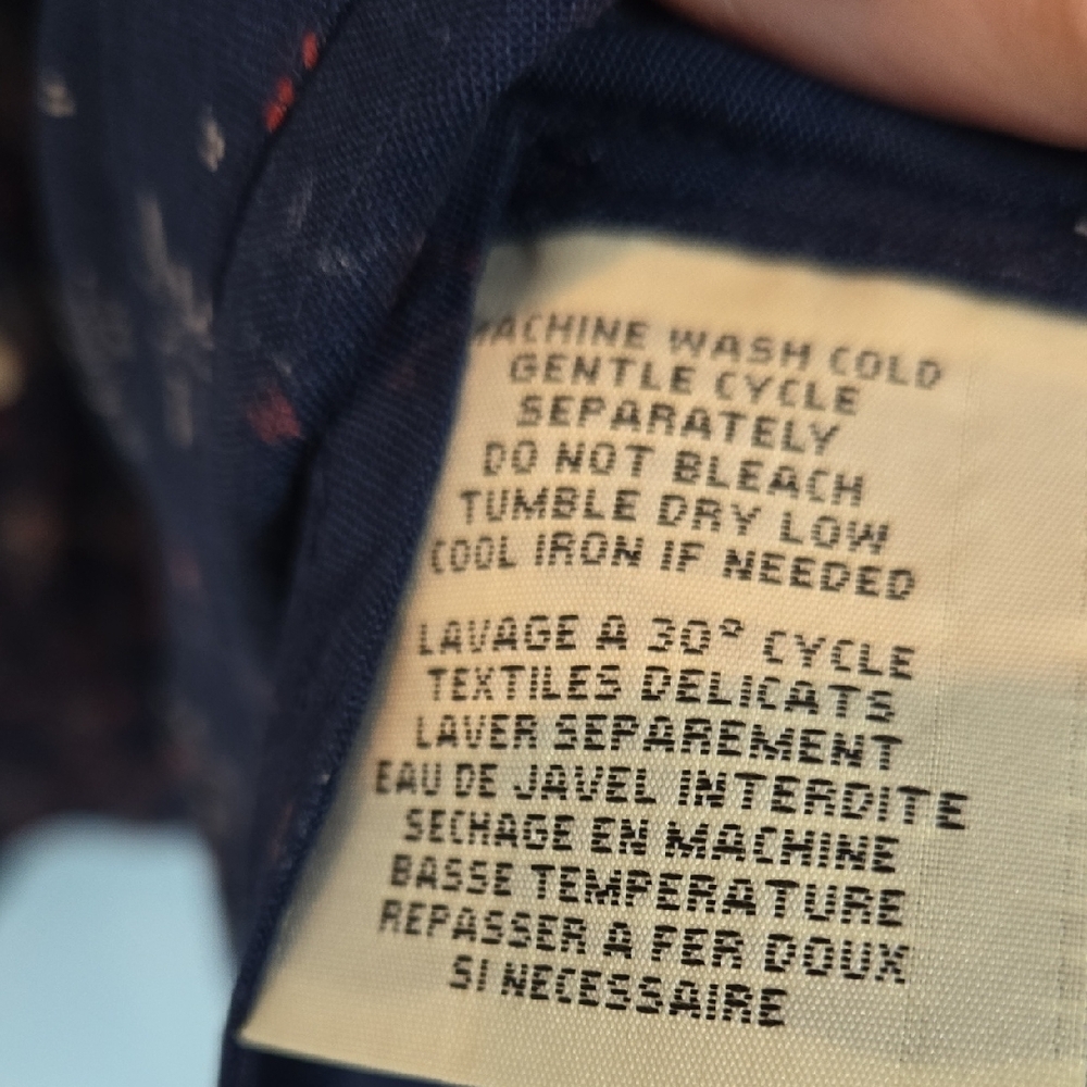 Ralph Lauren WOMENS Floral Navy Baby Doll Dress Small - Picture 5 of 6